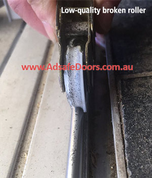 sliding door roller repair